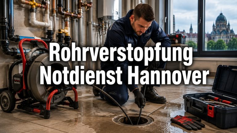 Rohrverstopfung Notdienst Hannover