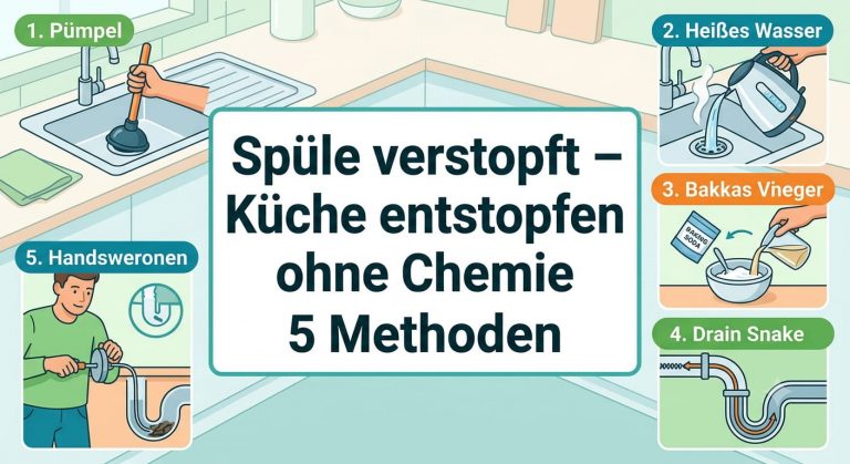 Spüle verstopft