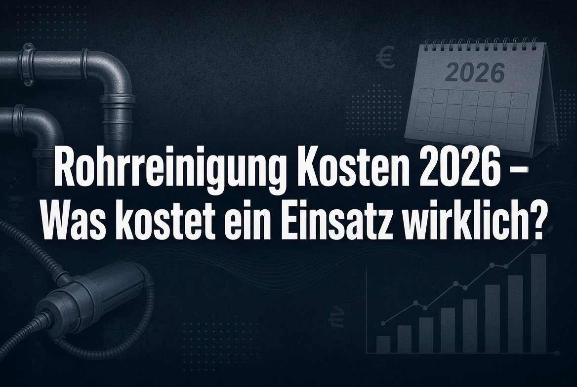 Rohrreinigung Kosten 2026